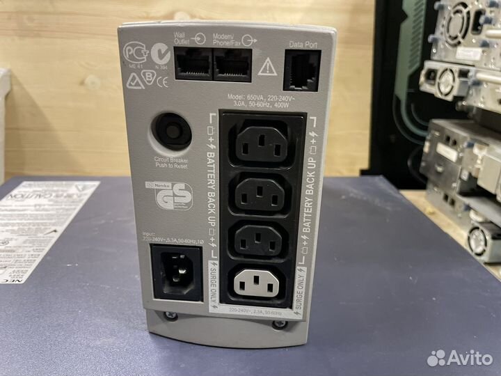 Ибп APC back-UPS CS 650VA BK650EI