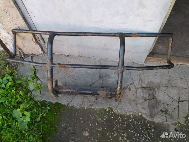 Кенгурятник на Мицубиси Паджеро