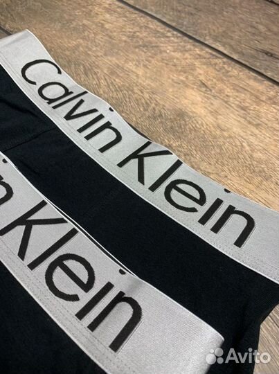 Трусы мужские черные Calvin klein