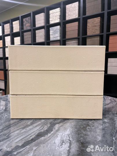 Лицевой керамический кирпич белый бархат Строма 1нф