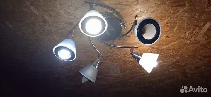 Люстра потолочная бу