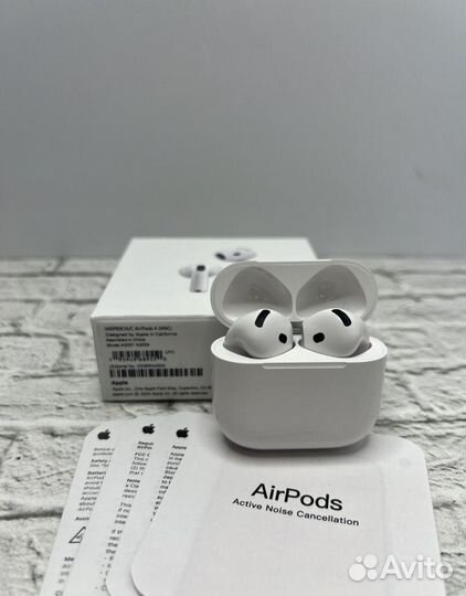 Наушники apple Airpods 4