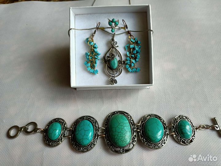 Украшения с бирюзой