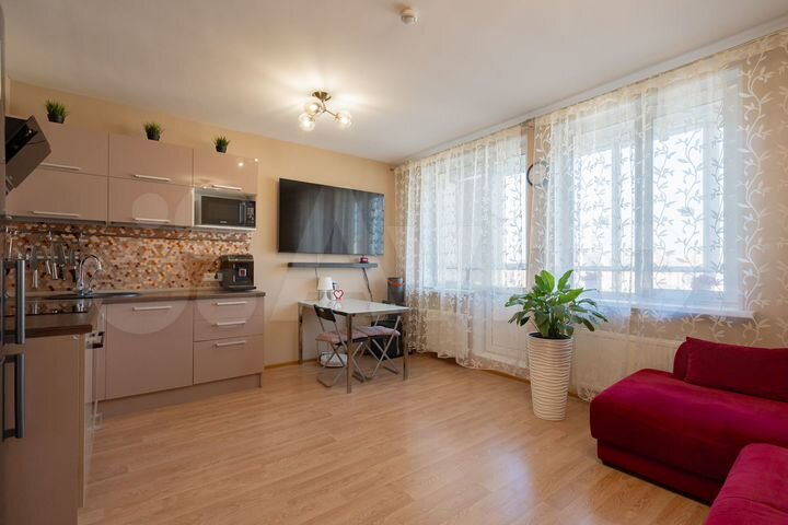 Квартира-студия, 26,6 м², 18/24 эт.
