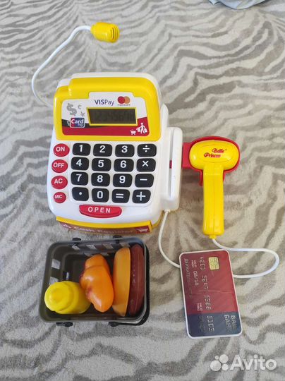Кассовый аппарат игрушка