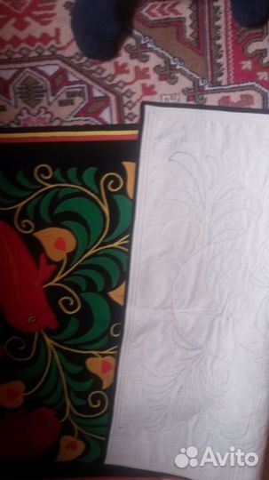 Ковёр-панно с аппликацией