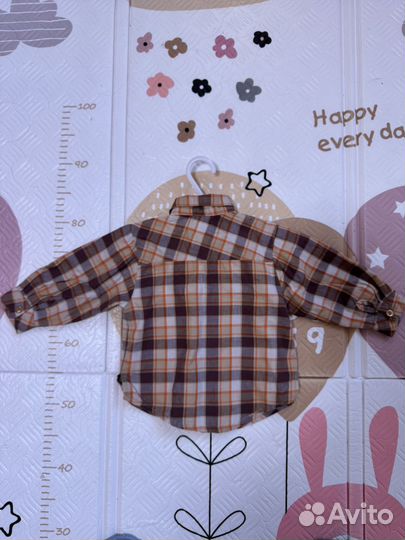 Рубашка для мальчика 74 80