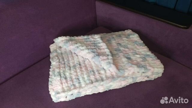 Вязанный плед