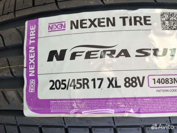 Nexen N'Fera SU1 205/45 R17 88V