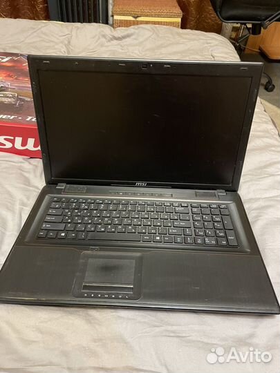 Игровой ноутбук msi бу ms-175a GP70 2QF-674XRU