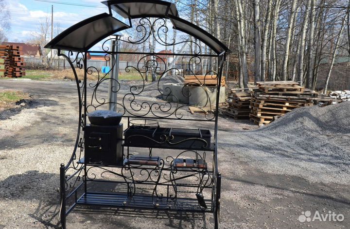 Мангал беседка