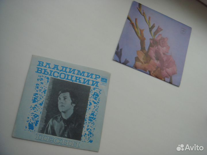 Виниловая грампластинка Высоцкий миньон СССР