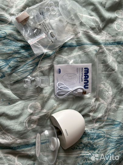 Молокоотсос электрический свободные руки manu