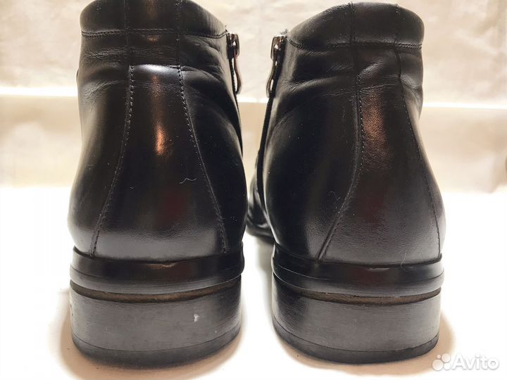Мужские зимние туфли на меху 43 размер