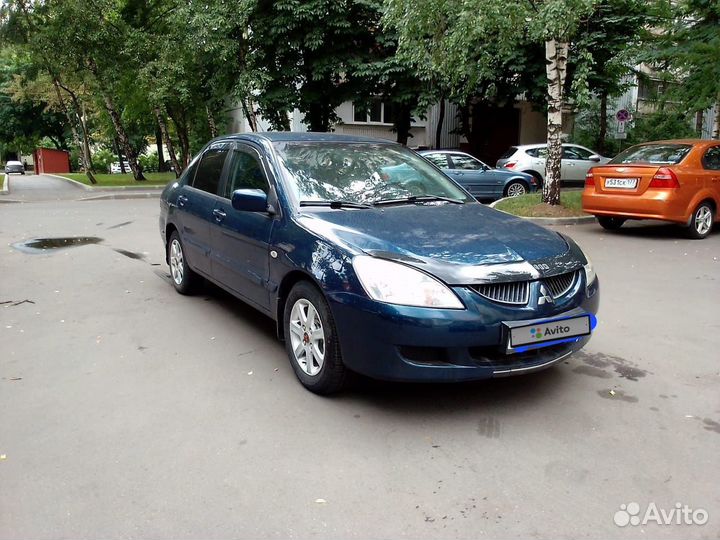 Mitsubishi Lancer 1.6 МТ, 2006, 123 000 км