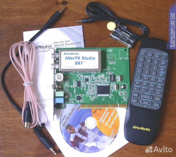 Аналоговый TV, FM тюнер avertv Studio Model 307