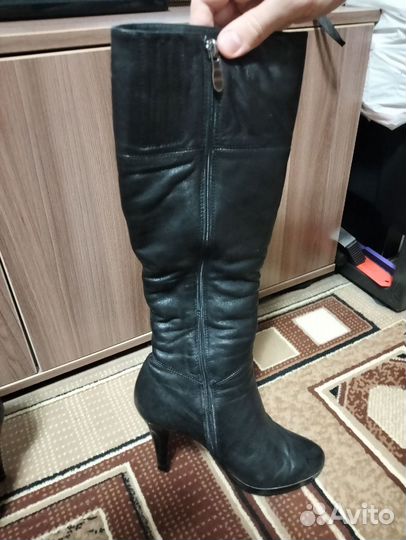Сапоги женские зимние Натуральная кожа Размер 39