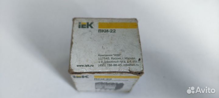 KPK10-22, Приставка пки-22 2но+2нз IEK