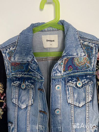 Джинсовая куртка desigual