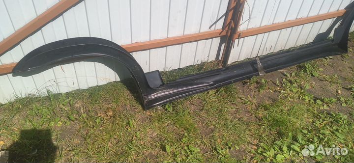 Накладки на пороги и арки Волга