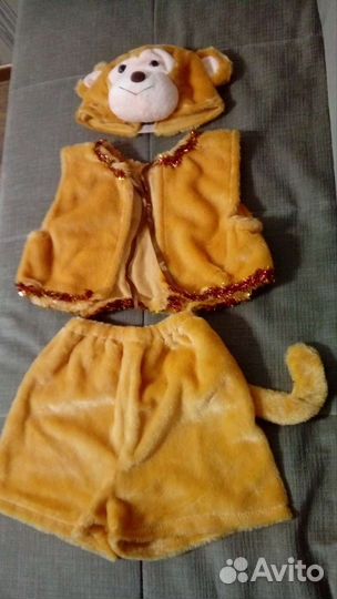 Костюм мартышки, плащ бэтмена