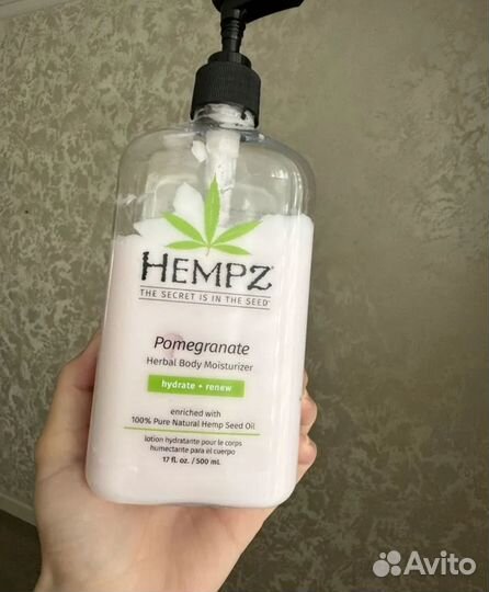 Молочко для тела hempz