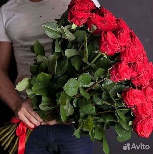 Высокие розы Гигантские розы Доставка цветов