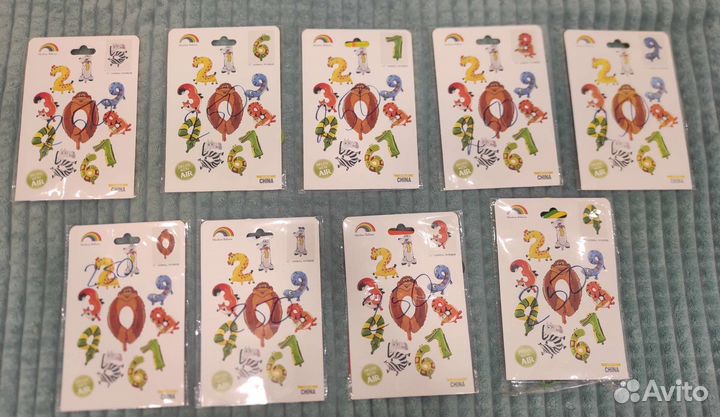 Фольгированные шары цифры