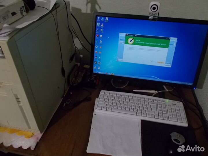 Мощный графический пк с большим монитором IPS