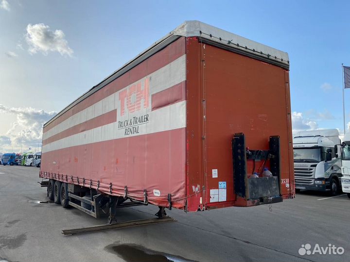 Полуприцеп шторный Kogel SNCO 24, 2003