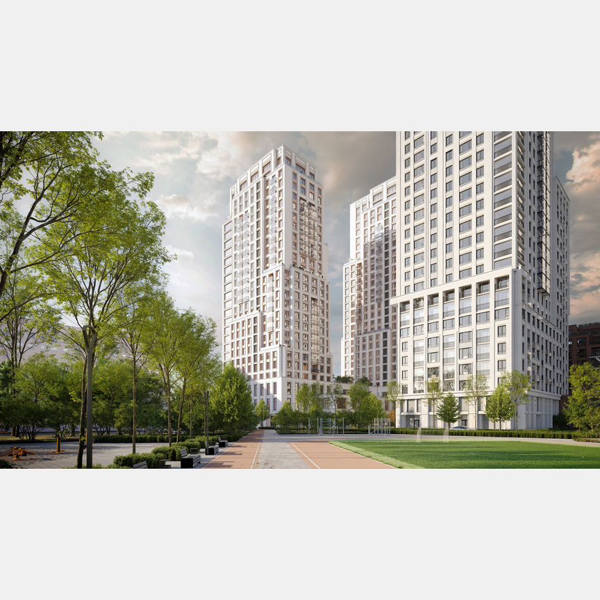 2-к. квартира, 73,3 м², 15/27 эт.