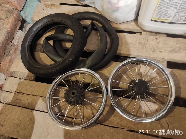 Колеса для детской коляски