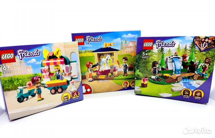 Lego Friends. Водопад. Конюшня. Бутик