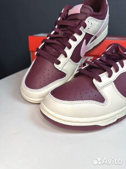 Nike Dunk Low Night Maroon And Medium Soft Pink