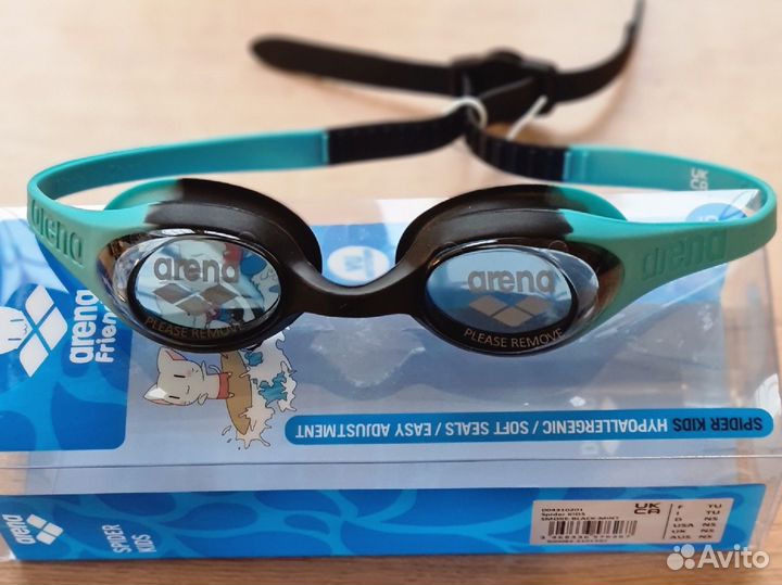Очки для плавания arena Spider Kids