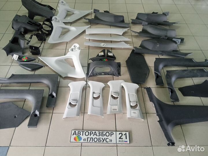 Пластик обшивки салона LADA Vesta Лада Веста