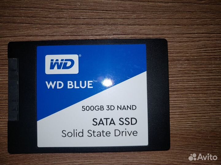 SSD WD Blue 500гб / 1000гб