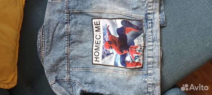 Джинсовая куртка для мальчика 128 134