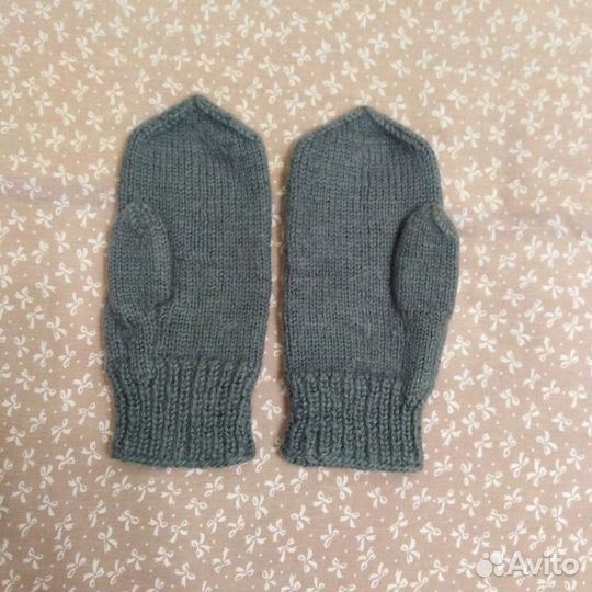 Варежки новые шерсть