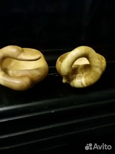 Вазы, конфетницы из капа берёзы