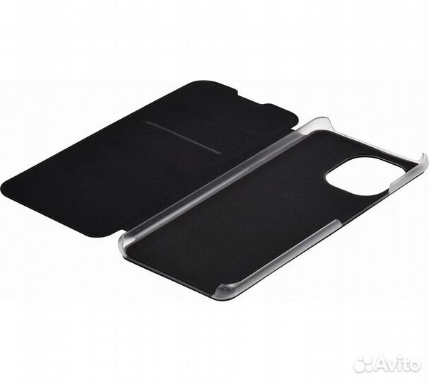 Чехол-книжка для Xiaomi Mi11 черный Book Cover, Re