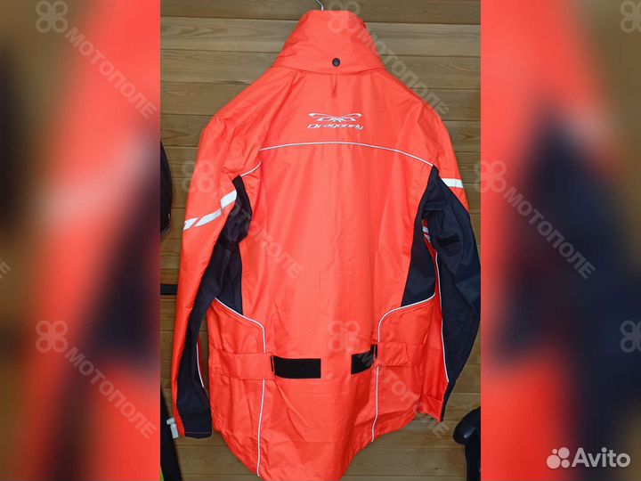 Куртка - дождевик. EVO orange (мембрана)