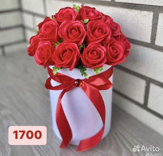 Букет цветов из мыла