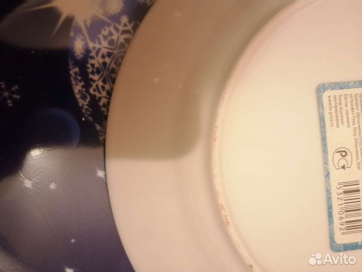 Новогодние тарелки