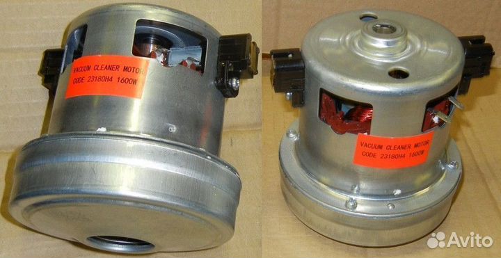 Мотор пылесоса 1600w, H116/36mm, D100mm (китай)