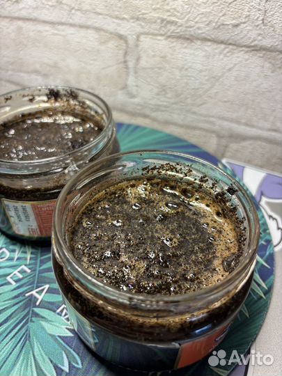 Скраб из кофейного жмыха