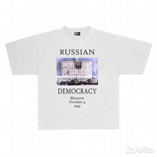 Футболка Russian Democracy Y2k