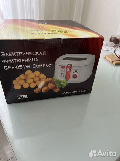 Фритюрница gfgril GFF-051W Compact