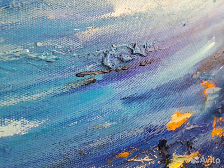 Картина стильная абстракция 