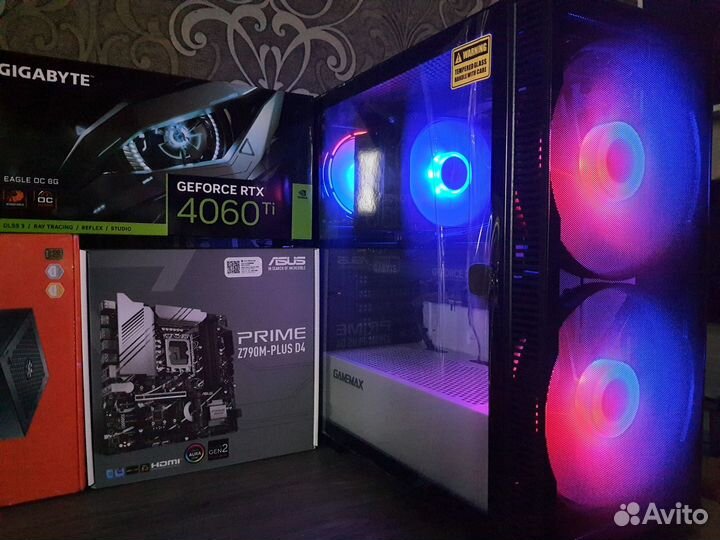 Мощный Пк Core i5-12600KF/Z790+RTX40 на выбор